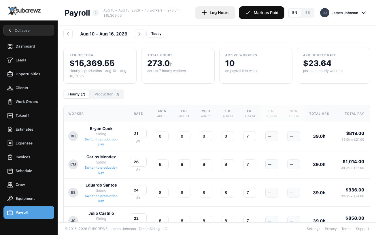 Payroll